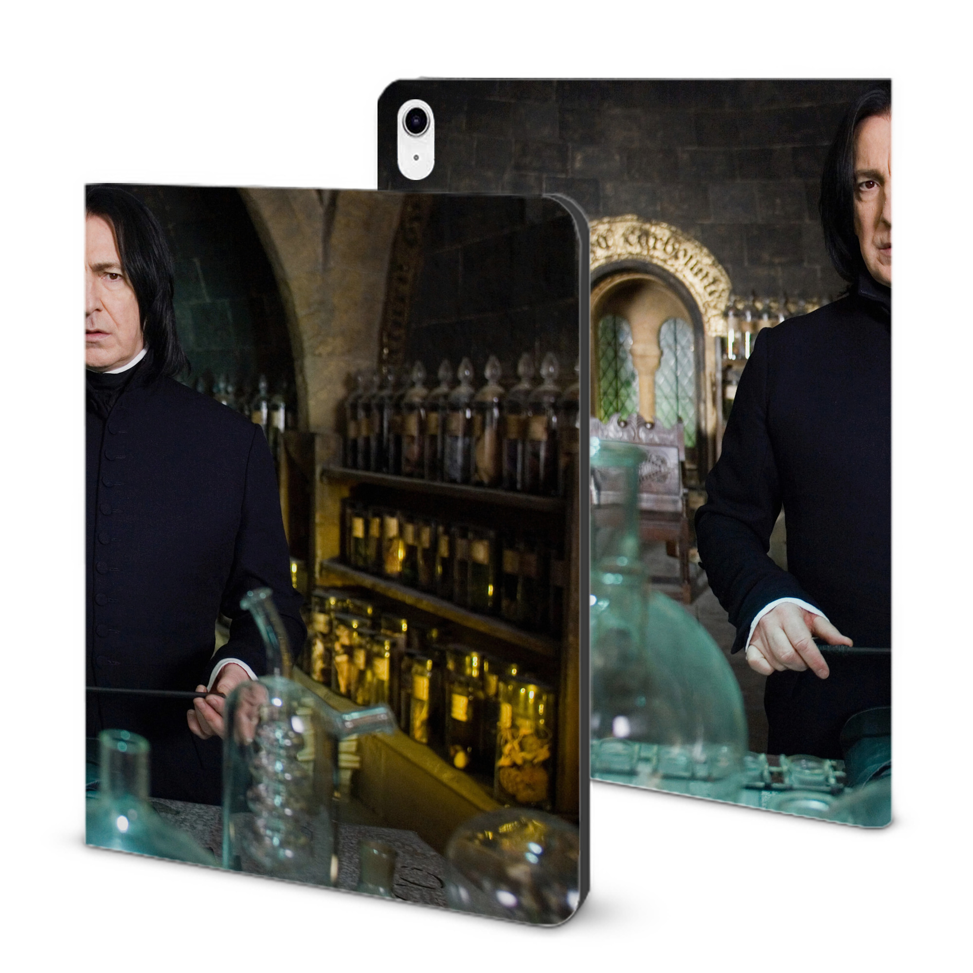 （画像用） Harry Potter ハリー・ポッターシリーズ IPad ケース ブック型 PUレザー TPU 耐衝撃 軽量 薄型 ペン収納なし 全面保護 IPad 各モデル対応